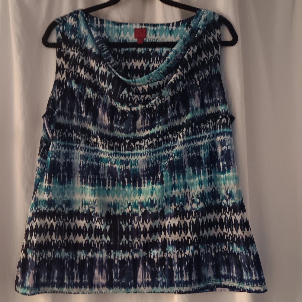 Sleeveless Cowl neck top